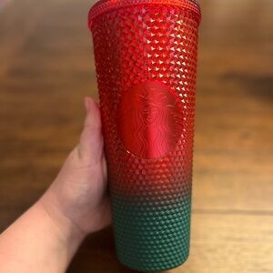 Starbucks Red and Green Tumbler